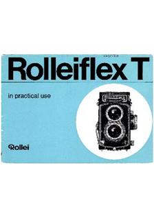 Rollei Rolleiflex T manual. Camera Instructions.